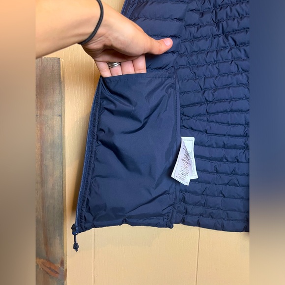 💙4 for $10💛 Eddie Bauer First Ascent Stormdown 800 Down Puffer Vest Blue/Purple - Picture 8 of 8